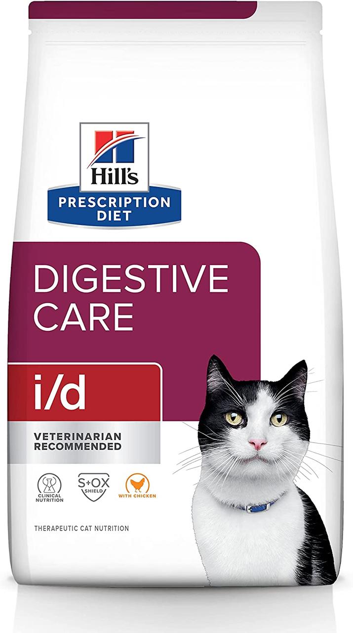 Hill’s Prescription Diet i/d Сухий корм для котів догляд за травленням, з куркою, 3 кг