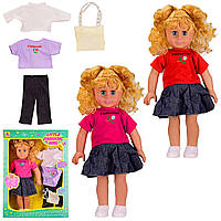 Кукла KT7000J 2 вида, одежда для куклы, в кор.37*10.5*51 см, р-р игрушки 44 см TZP106
