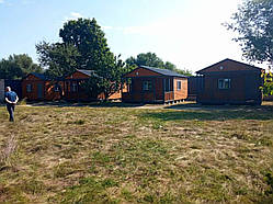 Каркасні будинки 5 м*7,5 м для дачі, баз відпочинку