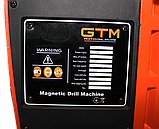 Верстат свердлильний з електромагнітним тримачем 1550Вт OND-35HD 100-830 об/хв. у кейсі, фото 5