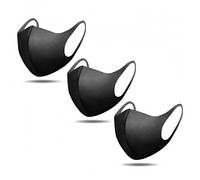 Многоразовая маска Pitta чёрная