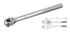 Трещітка 3/4" 510мм 24 зуба