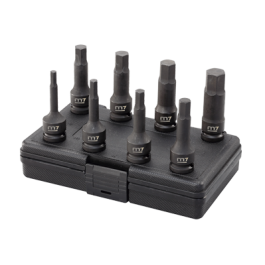 Набір шестигр. ударних 1/2" 8од. Н6-Н19 пластик.кейс