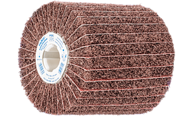 Шліфувальний валик ламельний 100*100мм Р-80 POLINOX PNZ-W