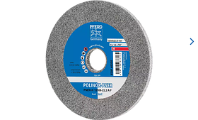 Шліфкруг 125*6*22,23 мілке зерно POLINOX PNER A F повстяний