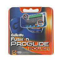 Сменные картриджи Gillette ProGlide Power 6 шт. (7702018034697)