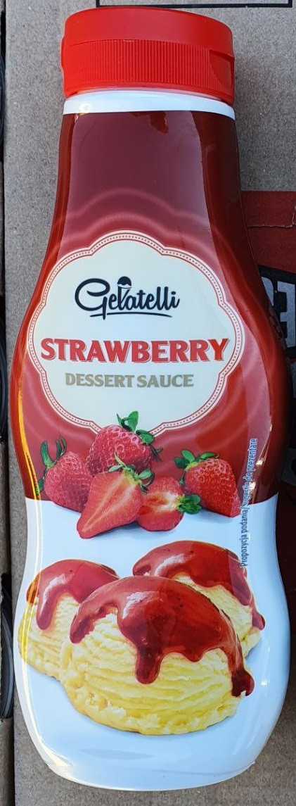 Топінг для морозива Gelatelli Полуниця 300 г., фото 1