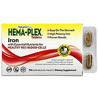 Комплекс витаминов и минералов (Hema-Plex) 10 таблеток медленного высвобождения