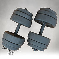 Гантелі граніліт 18 кг х2, фото 3