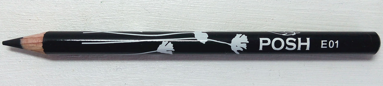 Олівець пудровий для очей каял (чорний) Posh