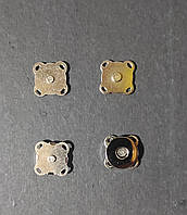 Кнопка магніт пришивна , 15 мм никель