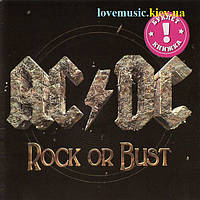 Музичний сд диск AC/DC Rock or bust (2014) (audio cd)