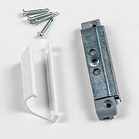 Защіпка балконна магнітна з балконною ручкою комплект