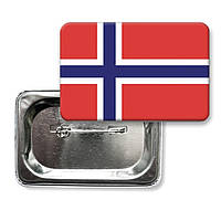 Норвегия значок флаг