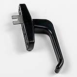 Ручка віконна GU SPACIO для алюмінієвих вікон чорна, фото 4