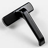 Ручка віконна GU SPACIO для алюмінієвих вікон чорна, фото 5
