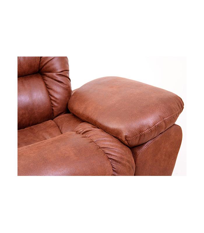 Подлокотник к дивану креслу Визит коричневый велюр/кожзам (цвет в асс) - фото 2 - id-p1657675856