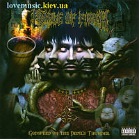 Музичний сд диск CRADLE OF FILTH Godspeed on the devil's thunder (2008) (audio cd)