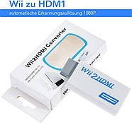 Zacro ZWH1 Wii Hdmi-адаптер Wii Hdmi Wii-HDMI-конвертер, фото 3