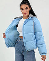 Куртка жіноча весна осінь із капюшоном. Куртка жіноча демісезонна 2023 4244 46