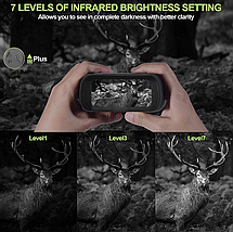 Цифровий мисливський бінокль нічного бачення NV3182 ZIMOCE ZOOM, фото 4