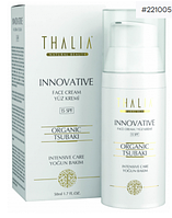 Органічний денний крем для обличчя з олією камелії японської з SPF 15 THALIA, 50 мл