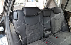 Чохли на Тойота Рів 4 покоління 3 (авточохли Toyota Rav 4 покоління 3, Lether style)
