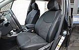 Чохли на Тойота Рів 4 покоління 3 (авточохли Toyota Rav 4 покоління 3, Lether style), фото 3