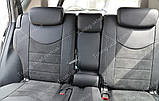 Чохли на Тойота Рів 4 покоління 3 (авточохли Toyota Rav 4 покоління 3, Lether style), фото 6
