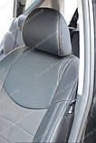 Чохли на Тойота Рів 4 покоління 3 (авточохли Toyota Rav 4 покоління 3, Lether style), фото 8