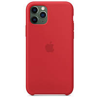 Чехол Apple Silicone Case iPhone 11 Pro Max Red
