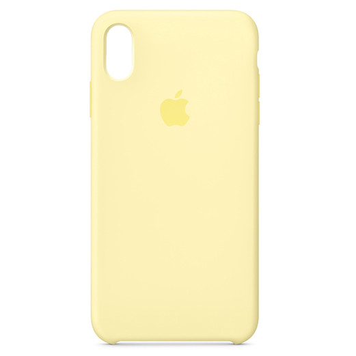 Чехол Apple Silicone Case 1:1 iPhone XR Mellow Yellow (11) - фото 1 - id-p1657719216