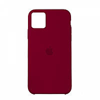 Чехол Silicone Case iPhone 11 Pro Max Rose Red