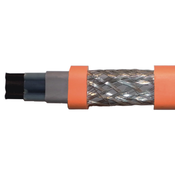Гріючий кабель SM2-CR для сніготанення та спеціальною обробки території, потужність 80 Вт/м