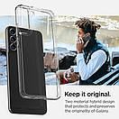 Чохол Spigen для Samsung Galaxy S22 — Ultra Hybrid, Crystal Cleare (ACS03988), фото 11