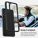 Чохол Spigen для Samsung Galaxy S22 — Ultra Hybrid, Black (ACS03989), фото 11