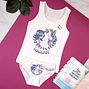 Набір нижньої білизни для дівчинки комплект донелла Donella від 6 до 11 років майки дитячі ціна за 1шт, фото 7