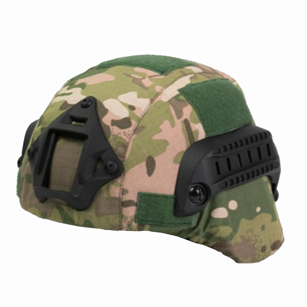 Шлем тактический Кевларовый (Каска армейская) Mich NIJ IIIA (NATO) Олива - фото 4 - id-p1657742821