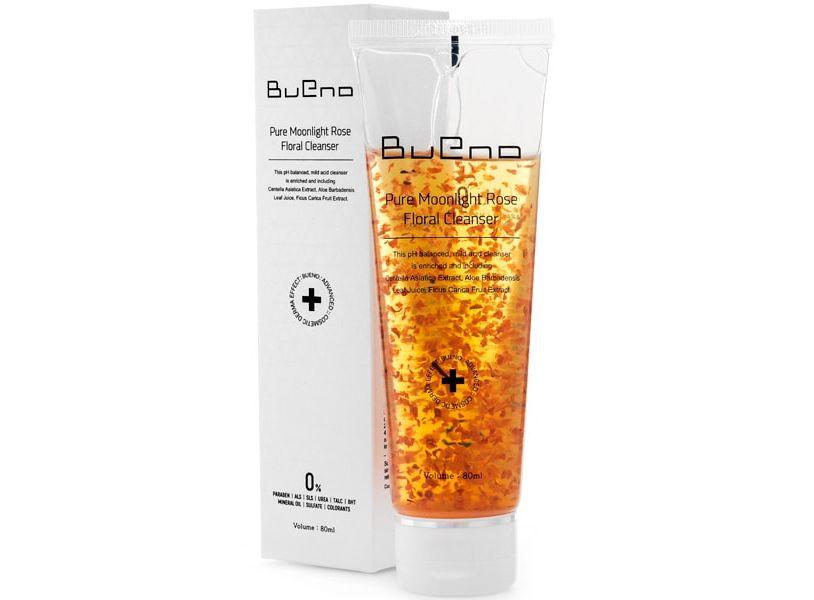 Гель для вмивання із пелюстками троянд Bueno Pure Moonlight Rose Floral Cleanser 80 ml