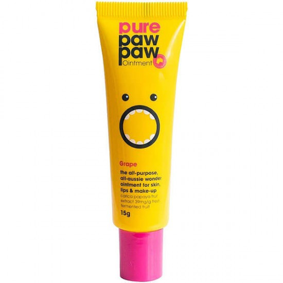 Відновлюючий бальзам для губ Pure Paw Paw Grape 15 g, фото 1