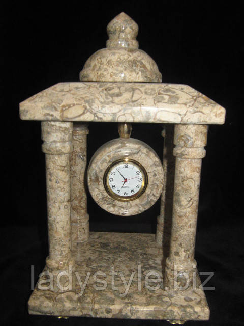 настольные часы из натуральных камней, сувениры, подарки купить