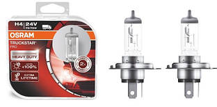 Лампа головного світла Osram H4 75/70W TruckStar 24V 64196TS TMR H4 — Лампи головного світла