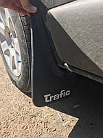 Брызговики (2 шт, резина) Renault Trafic 2001-2015 гг. TMR Брызговики модельные Рено Трафик