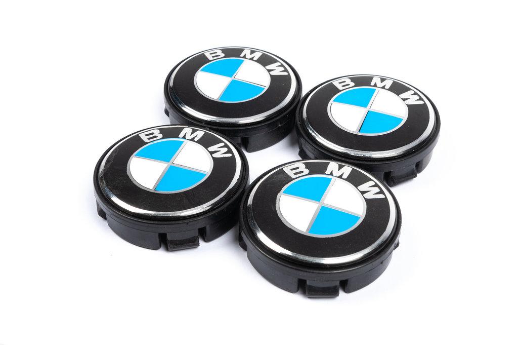 Колпачки 55мм (4 шт) Тюнинг BMW TMR Колпачки на диски БМВ - фото 2 - id-p1657743853