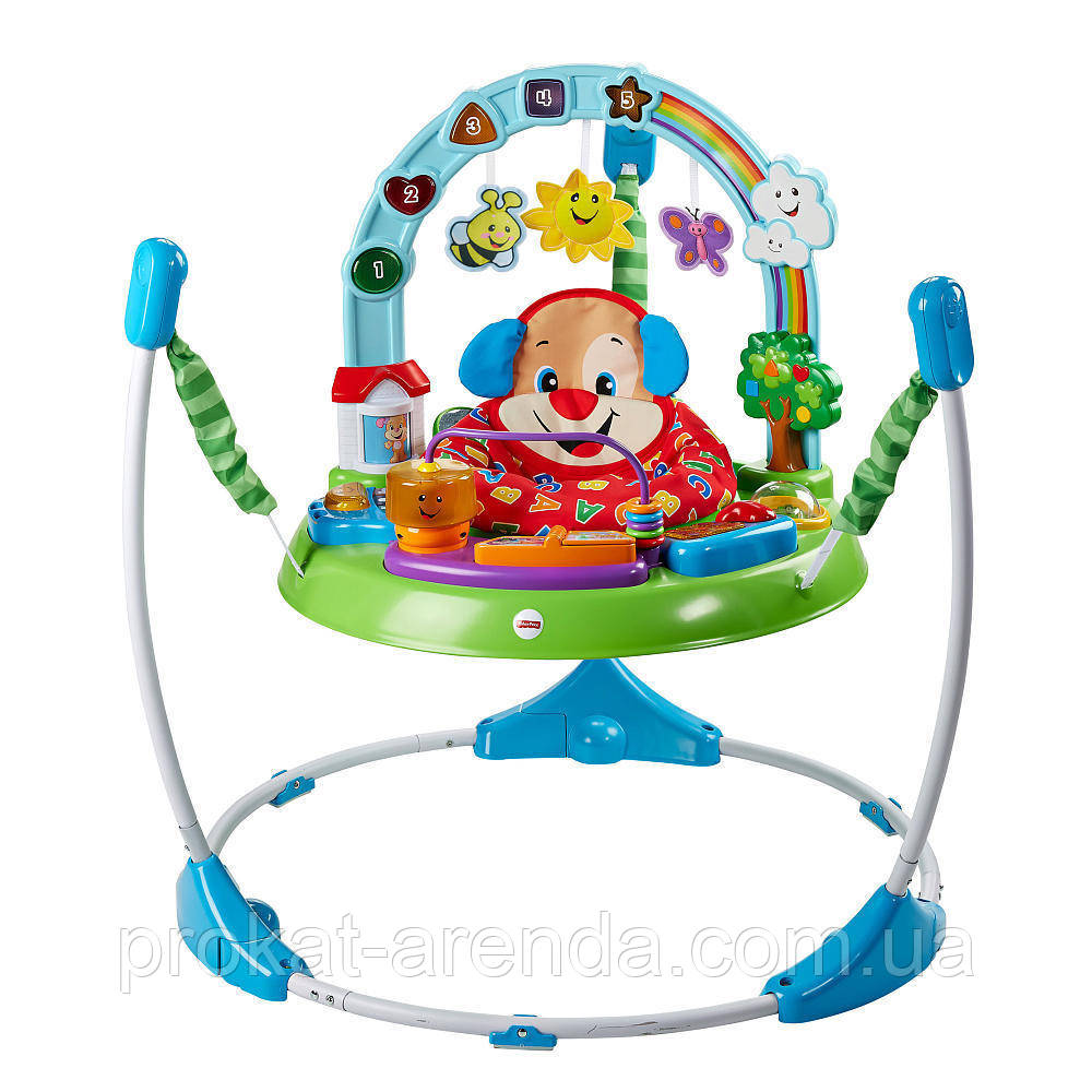 Прокат стрибуни гойдалка Fisher-Price "Щеня", фото 1