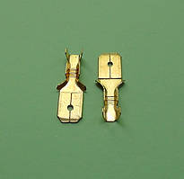 Клема ножова 6,3 мм тато, ціна за 1 шт.