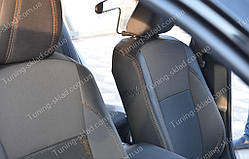 Чохли на сидіння Тойота Камрі V50 (чохли з екошкіри Toyota Camry V50 стиль Premium)