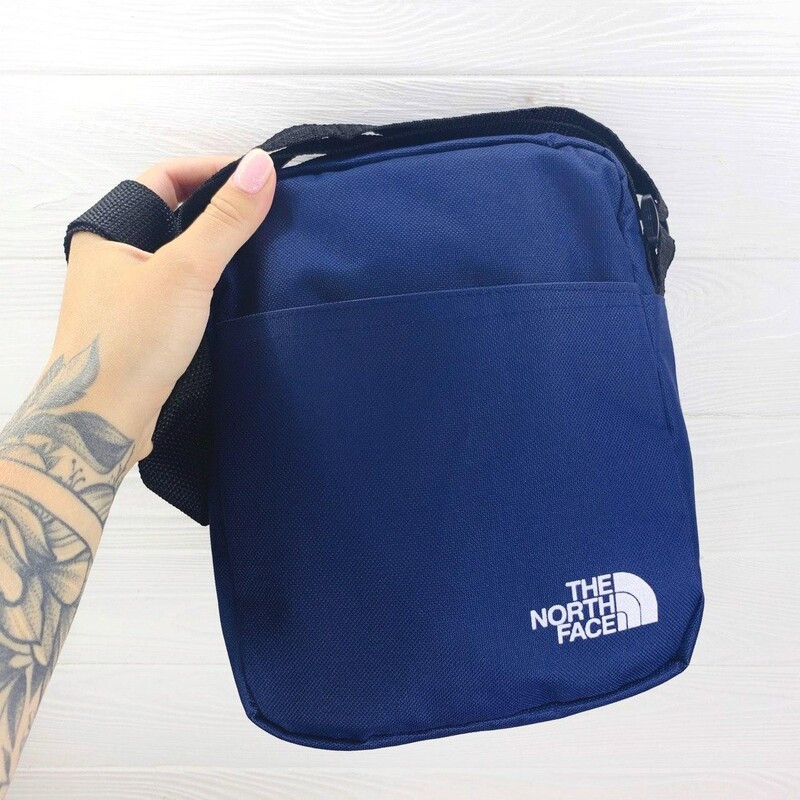 Сумка-месенджер на плече. Колір: синій, фото 1