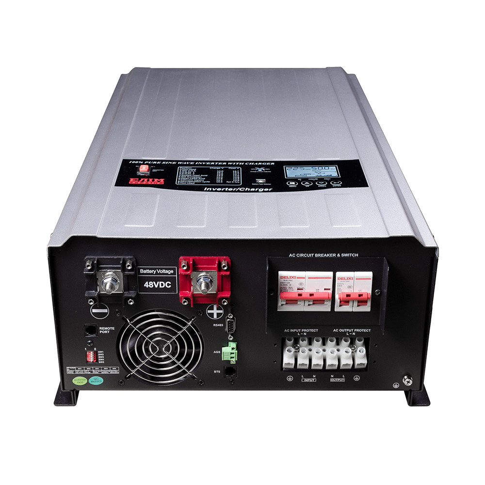 ДБЖ правильна синусоїда Елім Україна ПНК-48-10000 (10000 Вт), 48V під зовнішній АКБ, струм заряду до 80A, фото 1