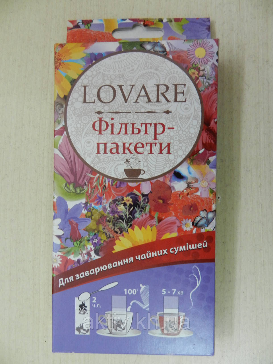 Фільтр пакети для чаю